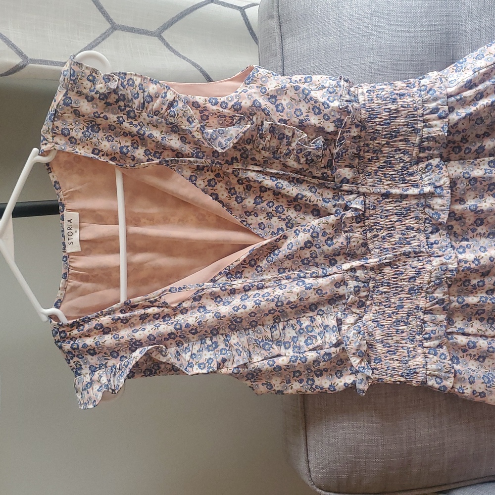 Floral Ruffle Dress - Picture 3 of 3